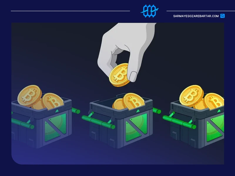 مثال تقسیم سرمایه در بازار کریپتو